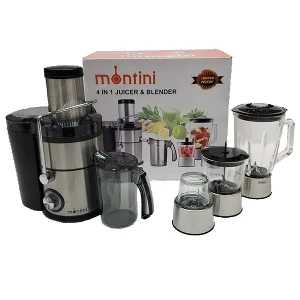 آبمیوه گیری 4کاره مونتینی EJG306