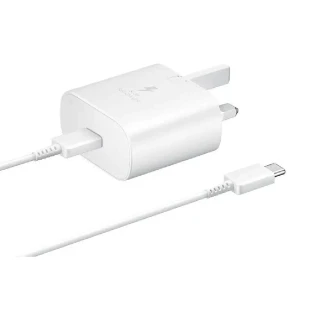 شارژر سامسونگ مدل EP-T4510 توان 45 وات سه پین همراه کابل