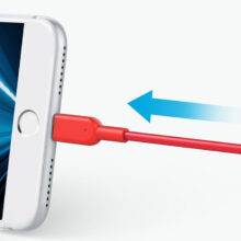 کابل تبدیل USB به لایتنینگ انکر مدل A8432 طول 0.9 متر