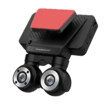 دوربین خودرو پاورولوژی مدل P4KCAM108 4K دو دوربین