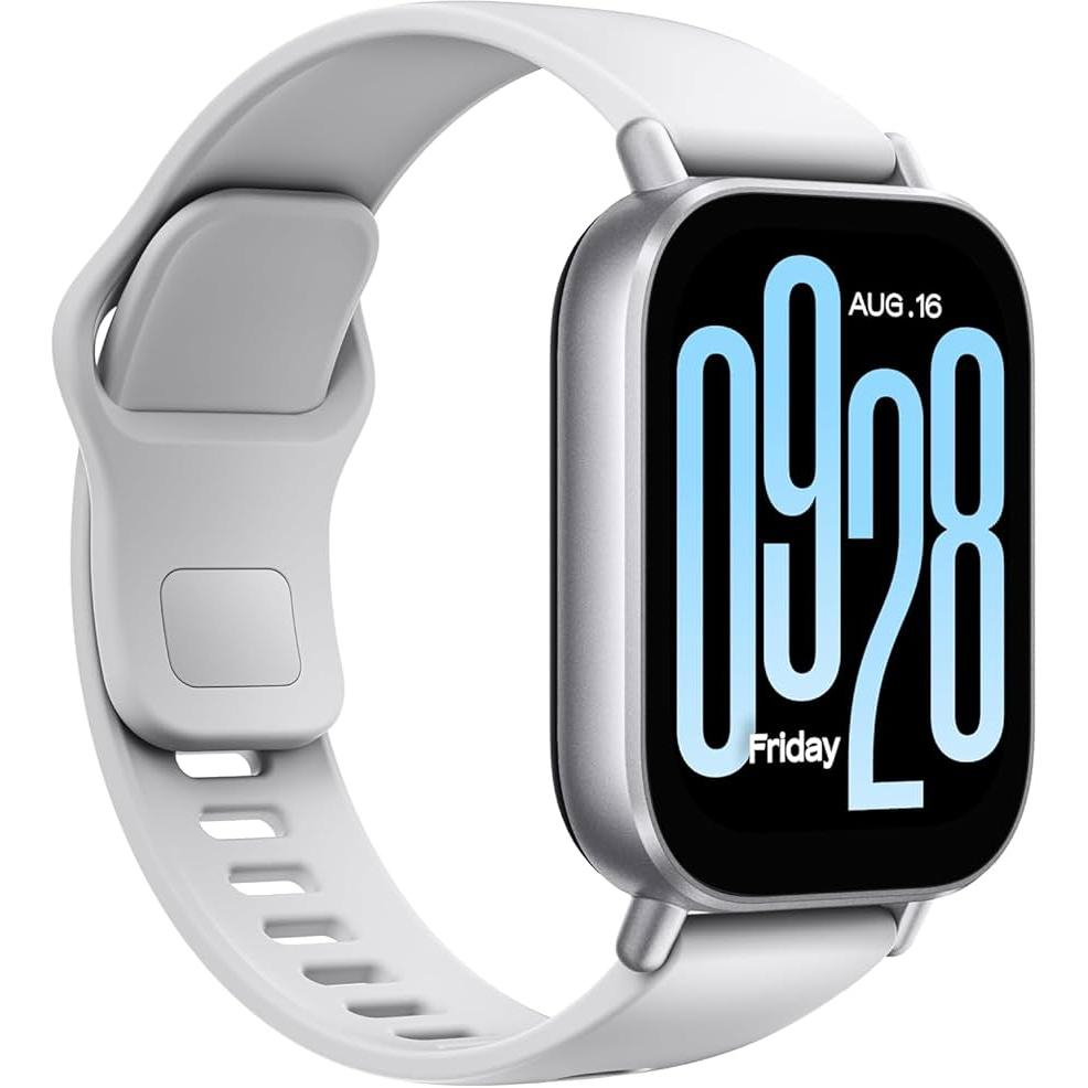 ساعت هوشمند شیائومی مدل Redmi Watch 5 Active دارای قابلیت های قابلیت مکالمه از طریق بلوتوث، قابلیت تغییر طرح ساعت یا تم بند پلاستیک