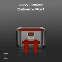 پاوربانک پرومیت مدل MAVRIX ظرفیت 10000 میلی‌آمپرساعت