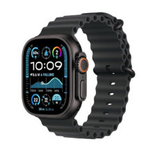 ساعت هوشمند اپل مدل Ultra 2 Black Titanium Case Ocean Band 49mm