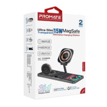 شارژر بی سیم پرومیت مدل AURASLATE-TRIO