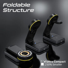 شارژر بی سیم پرومیت مدل TRANSFOLD.BLK