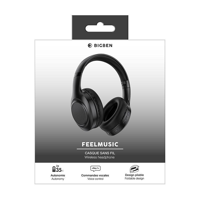 هدست بلوتوثی بیگ بن مدل CASQUEFEELMUSIC