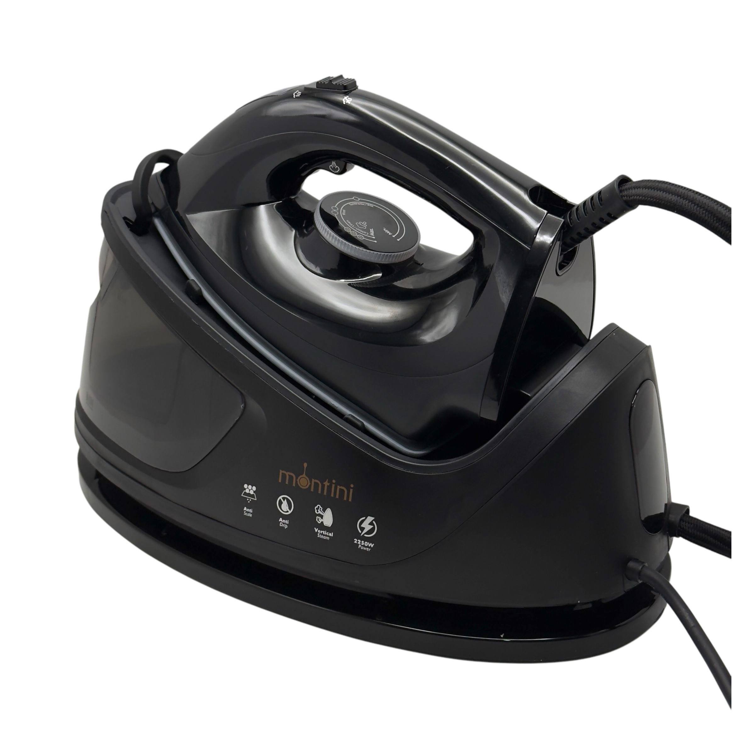 اتو مخزن‌دار 2400 وات مونتینی مدل BURTON