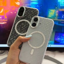 قاب گوشی ایفون شفاف مگ سیف مدل 16 pro max