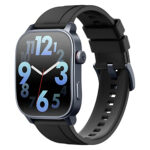 ساعت هوشمند کیسلکت مدل Ks 3 دارای قابلیت های صفحه نمایش رنگی، صفحه نمایش لمسی، کنترل سطح اکسیژن خون بند سیلیکون