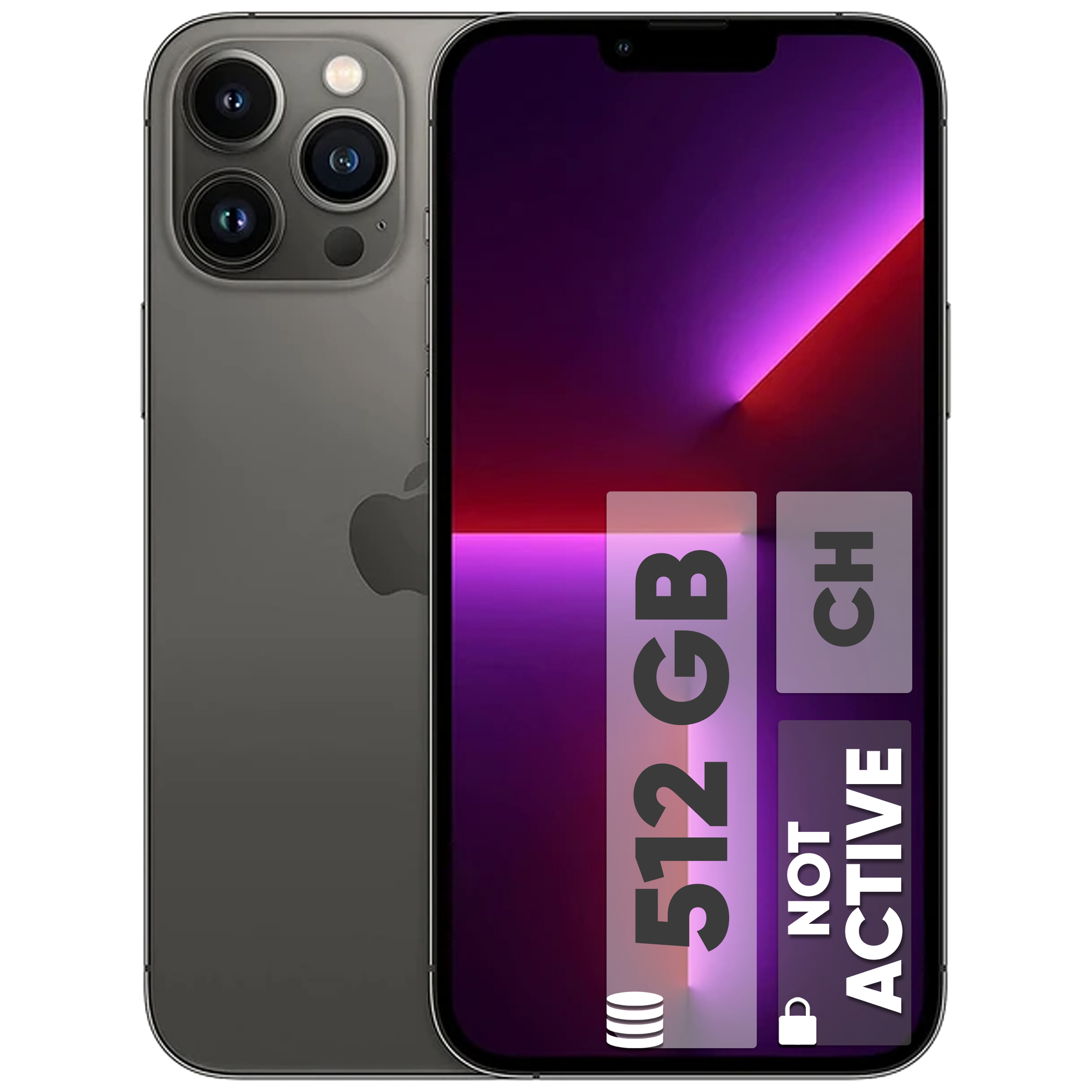 گوشی موبایل اپل مدل iPhone 13 Pro Max CH دو سیم‌ کارت ظرفیت 512 گیگابایت و رم 6 گیگابایت – نات اکتیو