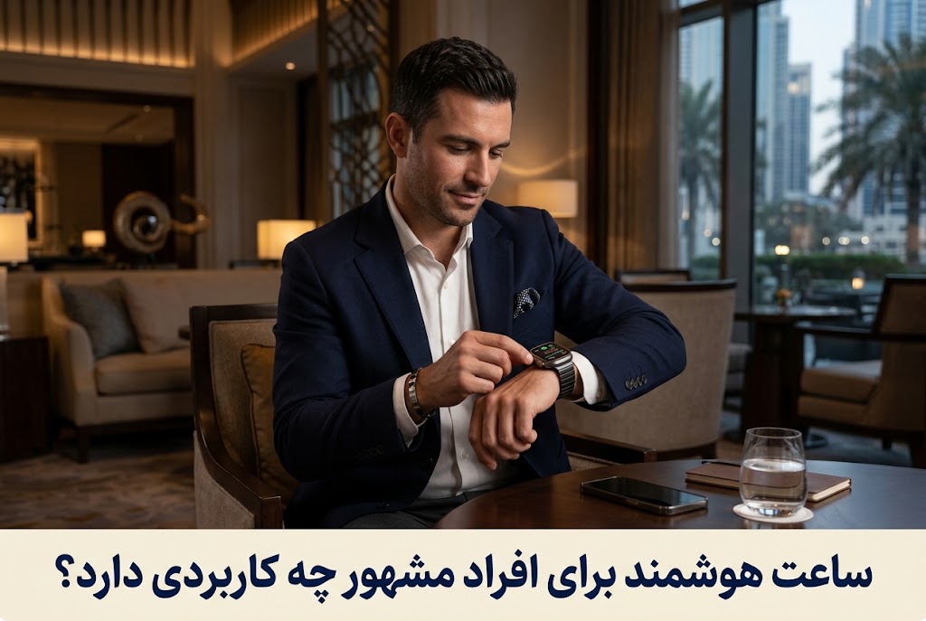 ساعت هوشمند برای افراد مشهور چه کاربردی دارد؟