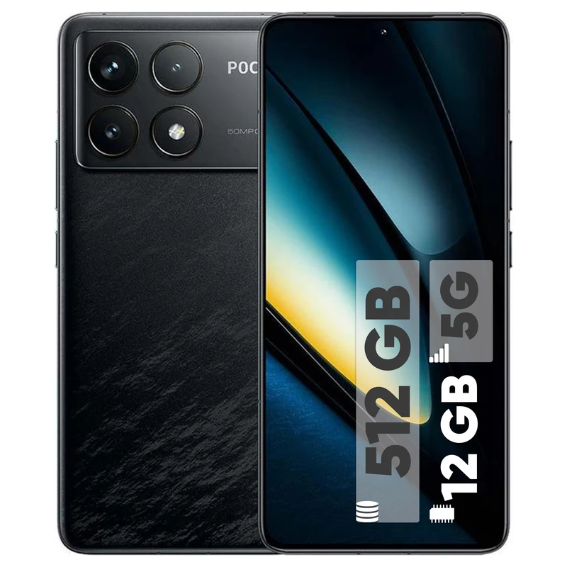 گوشی موبایل شیائومی مدل Poco F6 Pro ظرفیت 512 گیگابایت و رم 12 گیگابایت