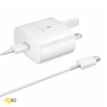 شارژر سامسونگ مدل EP-T4510 توان 45 وات سه پین همراه کابل