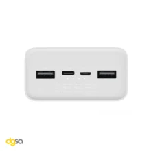 پاوربانک شیائومی مدل PB3018ZM ظرفیت ۳۰ هزار میلی‌آمپر ۱۸ وات